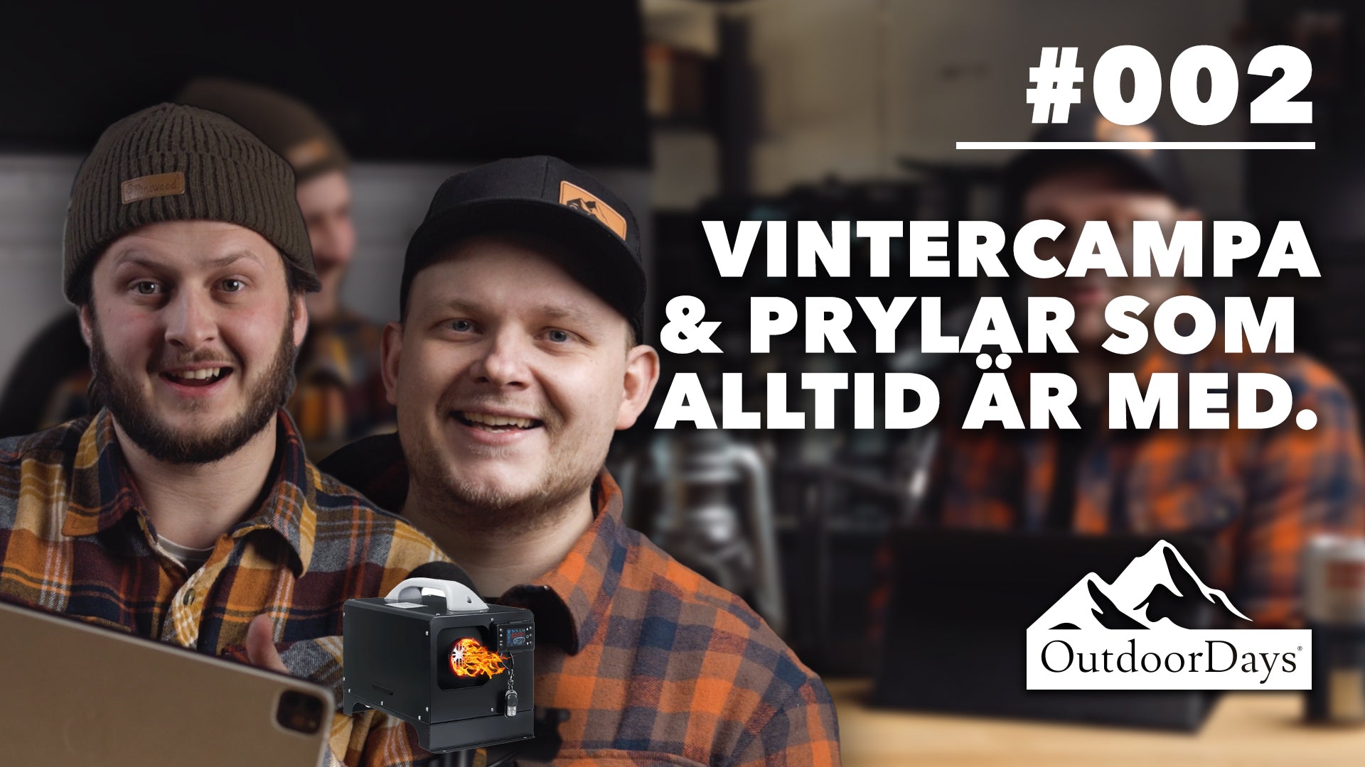 Vintercampa med taktält & utrustning som alltid är med! - #002