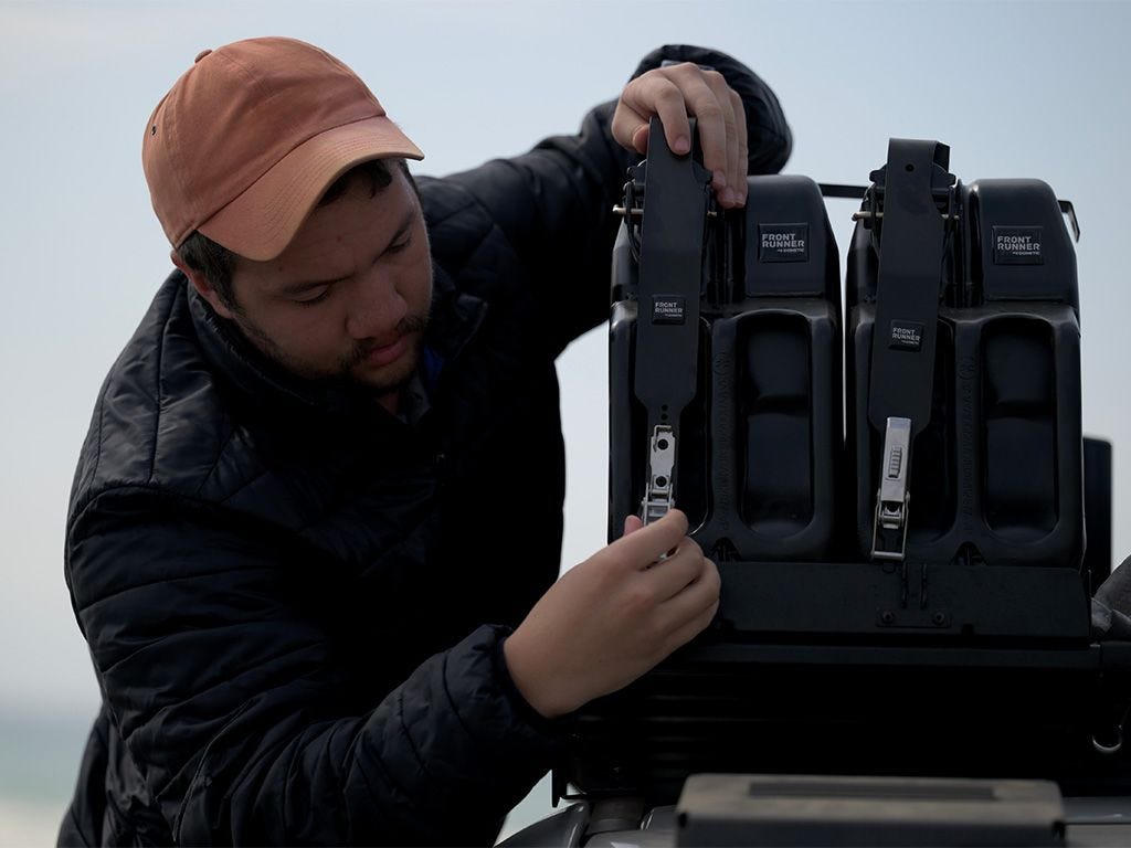 DOUBLE JERRY CAN HOLDER