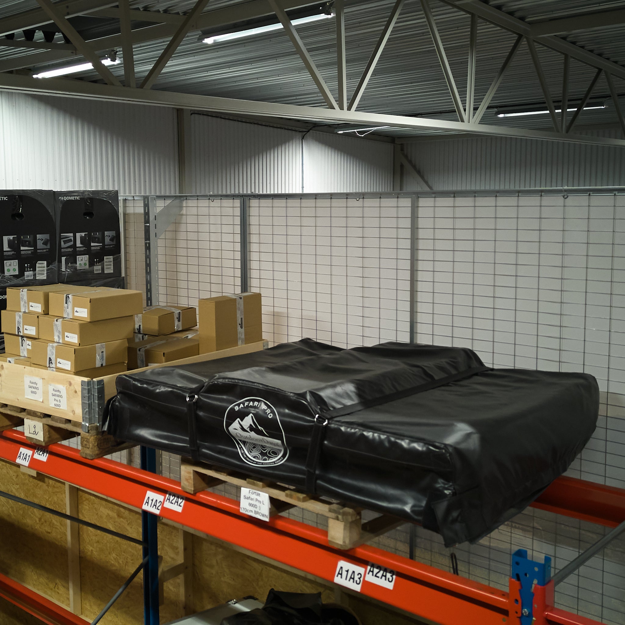 Roof tent storage - (winter)