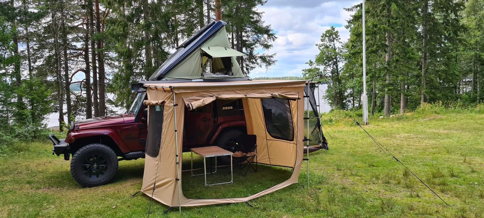Walls for 200x200 Awning