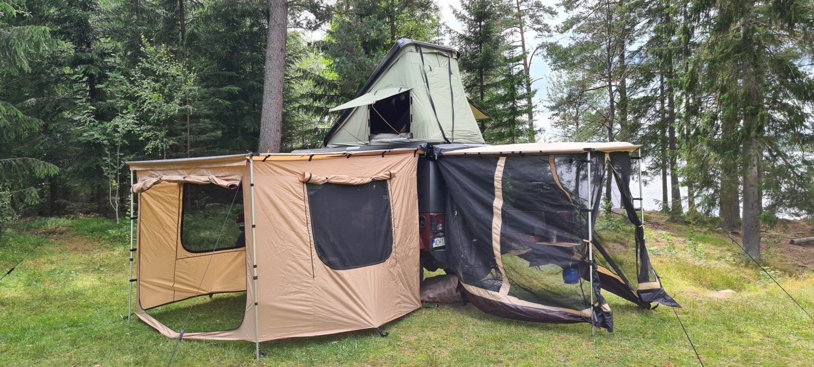 Walls for 200x200 Awning