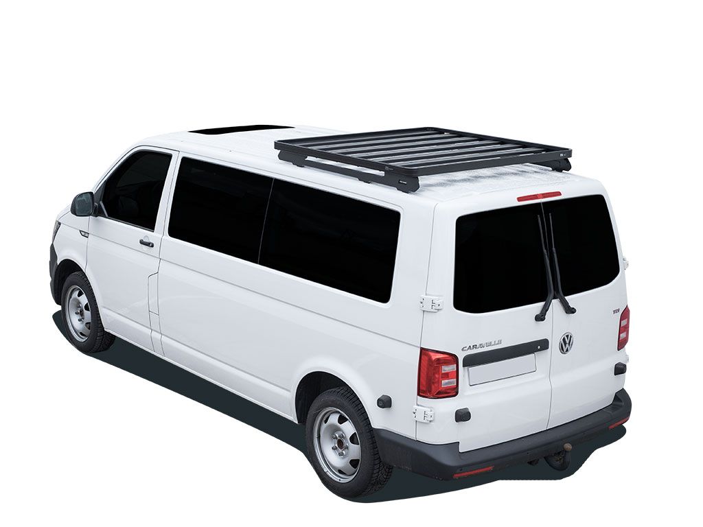 VOLKSWAGEN T5/T6 TRANSPORTER LWB (2003-CURRENT) SLIMLINE II 1/2 ROOF RACK KIT
