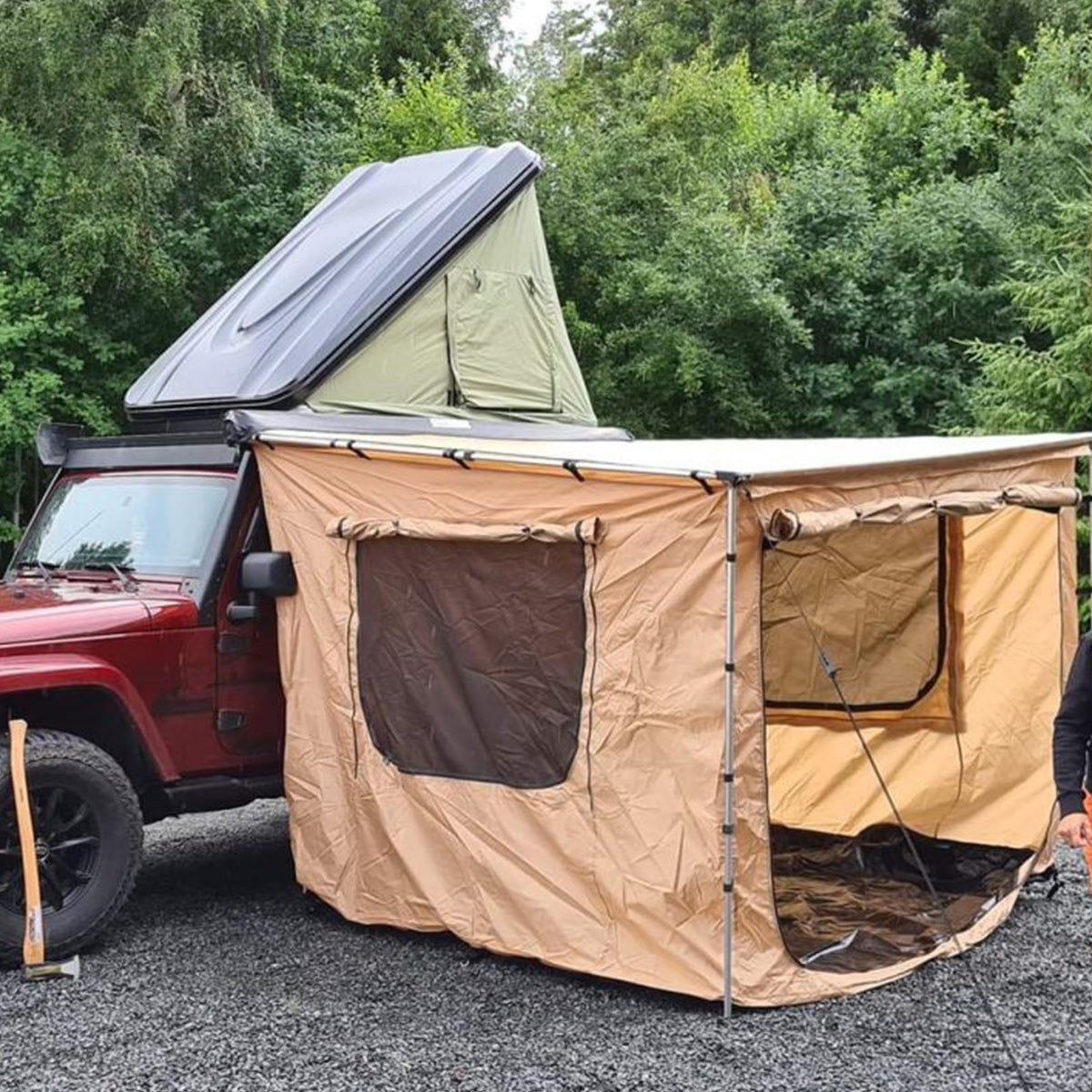 Walls for 250x250 Awning